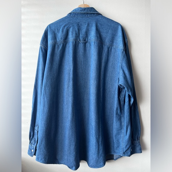 Dakota Pearl Snap Denim Button Up - Picture 6 of 8